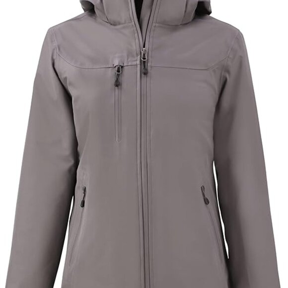 New Clique Cornice 3-in-1 Waterproof Parka + Inner Layer Full Zip Women's Medium - Picture 4 of 5